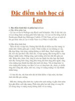 Đặc điểm sinh học cá Leo doc