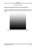 Tạo cơn lốc màu doc