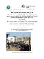 Báo cáo nghiên cứu nông nghiệp 