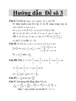 Hướng dẫn Đề sô 3 potx