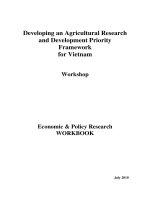 Báo cáo nghiên cứu nông nghiệp 