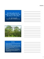 Báo cáo nghiên cứu nông nghiệp 