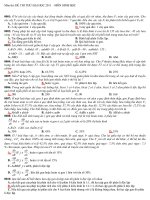 ĐỀ THI THỬ ĐẠI HỌC 2011 -Cao Đẳng Bách Việt pptx