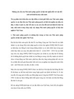 Những yêu cầu của Nhà nước pháp quyền xã hội chủ nghĩa đối với việc đổi mới mô hình bộ máy nhà nước ppt