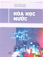 Hóa học nước part 1 potx