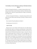 Sản xuất giống cá tràu đen chất lượng cao phù hợp với điều kiện sinh thái tại Nghệ An pptx