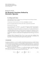 Báo cáo hóa học: 