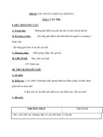 Tiết 55: CÁC TẬT CỦA MẮT & CÁCH SỬA potx