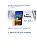 Mời tham gia Offline trao giải pptx