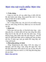 Bệnh viêm ruột truyền nhiễm- Bệnh viêm mũi thỏ potx