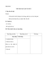 Tiết 49+50: VIẾT BÀI TẬP LÀM VĂN SỐ 3 pptx