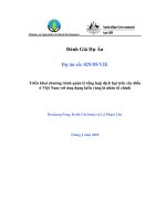 Báo cáo nghiên cứu nông nghiệp 