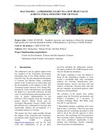 Báo cáo nghiên cứu khoa học 