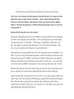 Giải bài toán sản xuất-tiêu thụ-thương hiệu cho nông sản Việt Nam potx