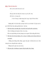 Đề 2: Phân tích đoạn thơ: Khi ta lớn lên Đất Nước đã có rồi ... Hạt gạo phải một nắng hai sương xay, giã, giần, sàng Đất Nước có từ ngày đó... ( Trích Trường ca Mặt đường khát vọng)- Nguyễn Khoa Điềm. potx
