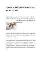 Người Cao Tuổi Nên Bổ Sung Những Đồ Ăn Vặt Nào pdf