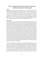 Báo cáo nghiên cứu nông nghiệp 