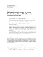 Báo cáo hóa học: 