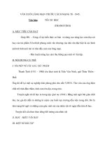 VĂN XUÔI LÃNG MẠN TRƯỚC CÁCH MẠNG T8 - 1945 pdf