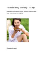 7 thói xấu sẽ huỷ hoại vòng 1 của bạn pdf