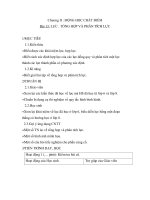 Chương II : ĐỘNG HỌC CHẤT ĐIỂM ppt