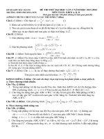 ĐỀ THI THỬ ĐẠI HỌC LẦN 2 NĂM 2012 MÔN TOÁN TRƯỜNG THPT PHƯƠNG SƠN ppt