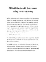 Một số biện pháp kỹ thuật phòng chống rét cho cây trồng potx