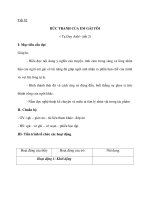 Tiết 82 BỨC TRANH CỦA EM GÁI TÔI (tiết 2) I- Mục tiêu cần đạt pptx