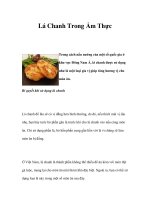 Lá Chanh Trong Ẩm Thực pdf