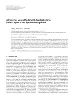 Báo cáo hóa học: 