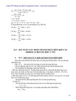 Bài tập Hidrocacbon (Phần 7) pptx