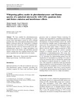 Báo cáo hóa học: 