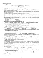 Đề thi thử tốt nghiệp môn vật lý_THPT Nguyễn Trãi docx