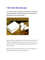 Cách chọn đậu phụ ngon doc