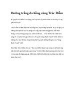 Dưỡng trắng da hồng cùng Trúc Diễm docx