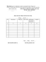 MẪU BÁO CÁO XÁC NHẬN LÂM SẢN XUẤT RA potx