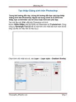 Tạo thiệp Giáng sinh trên Photoshop docx