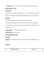 TIẾT 73: THUYẾT LƯỢNG TỬ VÀ CÁC ĐỊNH LUẬT QUANG ĐIỆN ppt