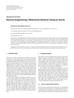 Báo cáo hóa học: 