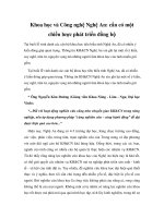 Báo cáo nghiên cứu khoa học 