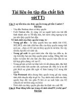 Tài liệu ôn tập địa chất lịch sử(TT) ppt