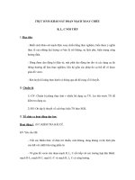 KHẢO SÁT ĐOẠN MẠCH XOAY CHIỀU R, L, C NỐI TIẾP docx