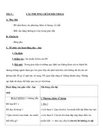 Tiết 3 : CÁC PHƯƠNG CHÂM HỘI THOẠI pot