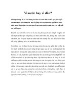 Vì nước hay vì dân? ppt