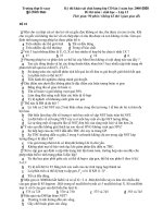 Tuyển tập đề thi thử đại học môn sinh năm 2009_THTP Lê Xoay_Đề 10 ppt