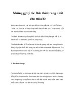 Những gợi ý tóc Bob thời trang nhất cho mùa hè pot