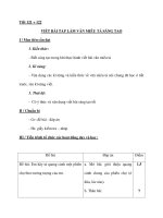 Tiết 121 + 122 VIẾT BÀI TẬP LÀM VĂN MIÊU TẢ SÁNG TẠO I / Mục tiêu cần đạt 1. pdf