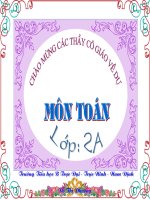 Giáo án toán lớp 2 