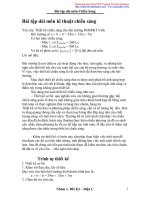 Bài tập thiết kế chiều sáng hoàn thiện nhất potx