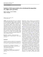 Báo cáo hóa học: 